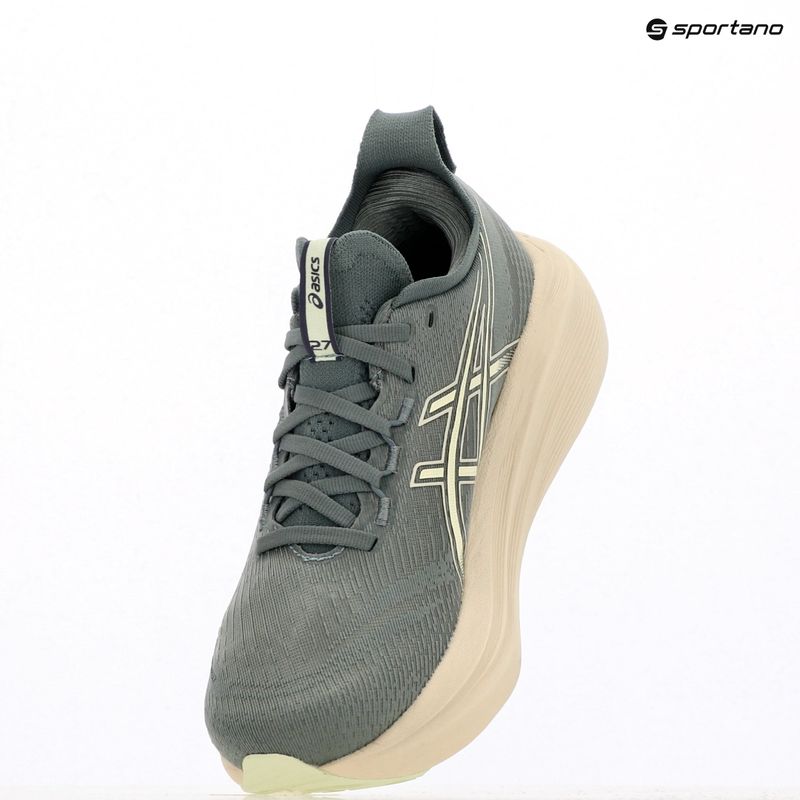 Дамски обувки за бягане Asics Gel-Nimbus 27 монументално/синьо/шептящо зелено 9