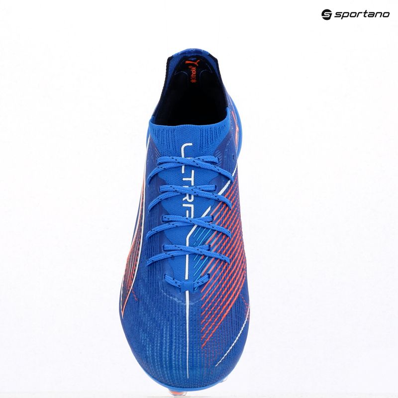 Мъжки футболни обувки PUMA Ultra 6 Ultimate FG ultra blue/puma white/glowing red 9