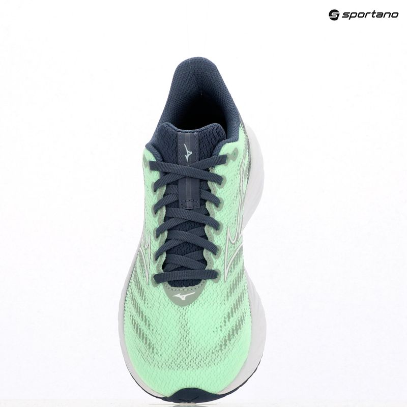 Детски обувки за бягане Mizuno Enerzy Rider Jr neo mint/white/vintage indigo 9
