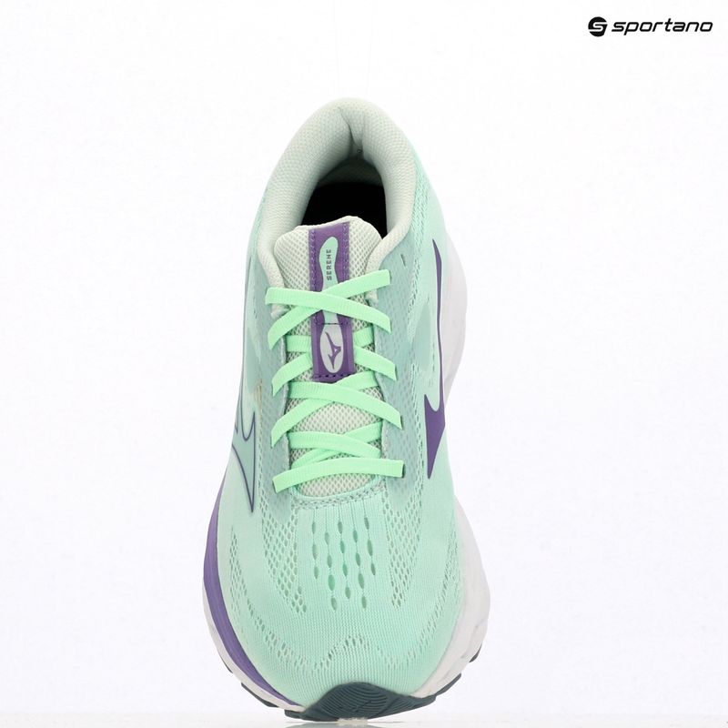 Дамски обувки за бягане Mizuno Wave Serene neo mint/paisley purple/citadel 9