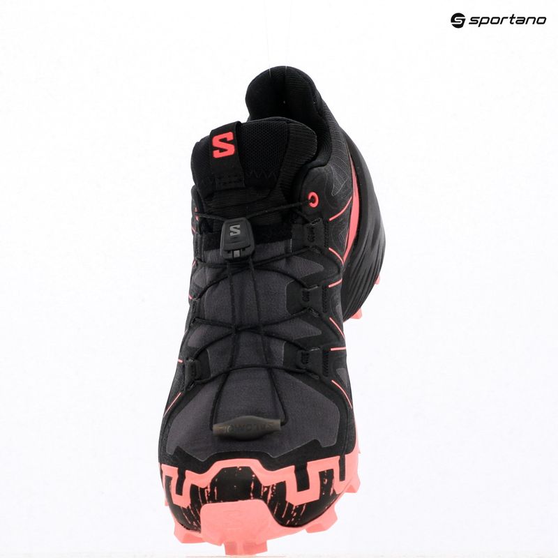 Дамски обувки за бягане Salomon Speedcross 6 GTX nine iron/black/flamingo pink 10