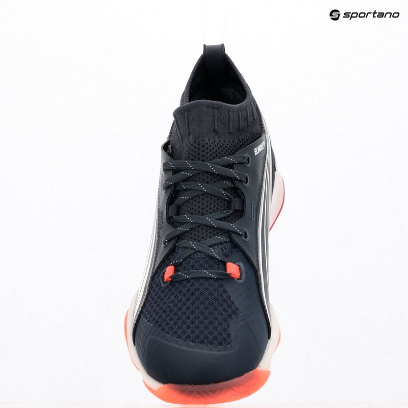 Мъжки обувки за хандбал PUMA Eliminate Nitro SQD parisian night / puma white / glowing red 10