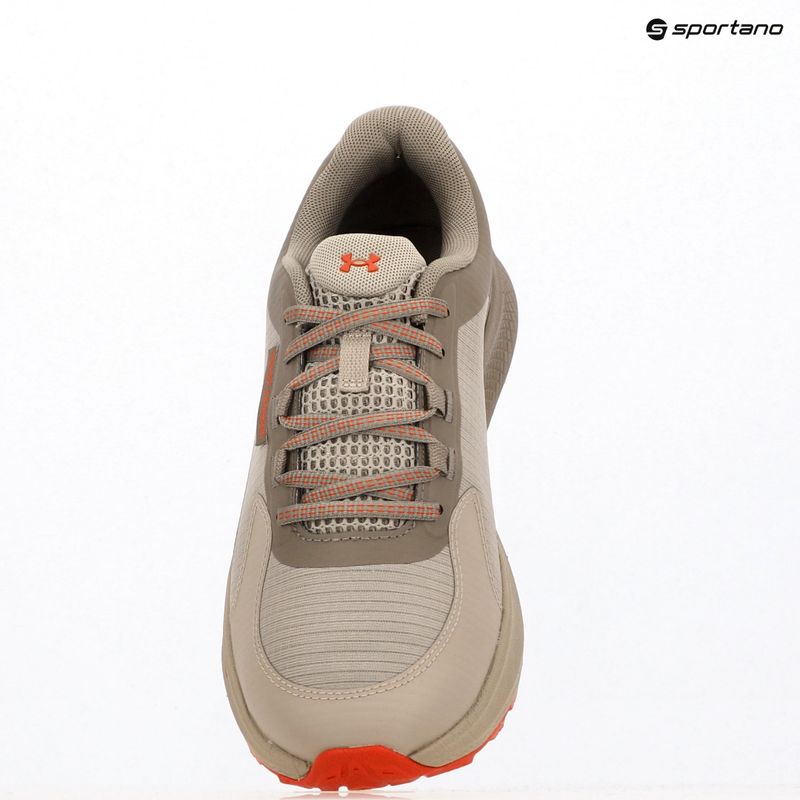 Мъжки обувки за бягане Under Armour Charged Bandit Trail 3 timberwolf taupe/taupe dusk/surplus orange 9