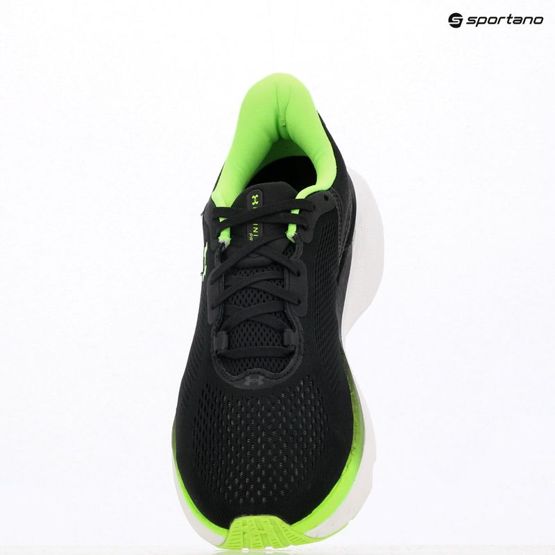 Мъжки обувки за бягане Under Armour Innfinite Pro 2 black/hyper green/hyper green 9