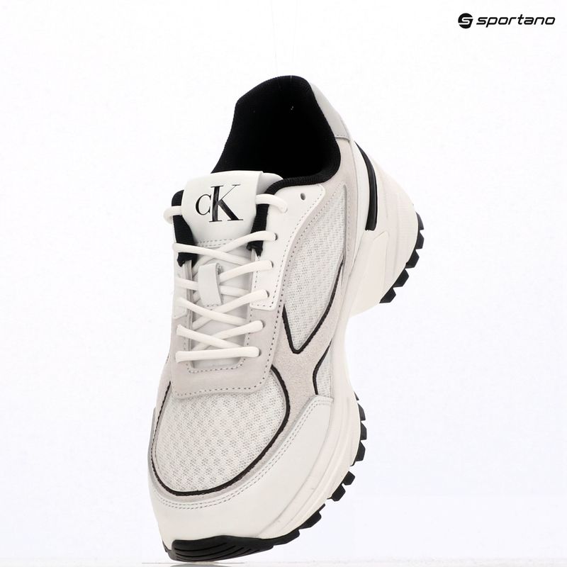 Дамски обувки Calvin Klein YW0YW02009 Hike Runner Mesh Mix MET MG bright white/black 9