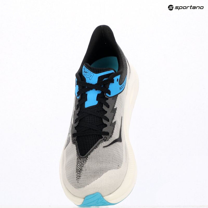 Обувки за бягане HOKA Rocket X 3 white/black 15