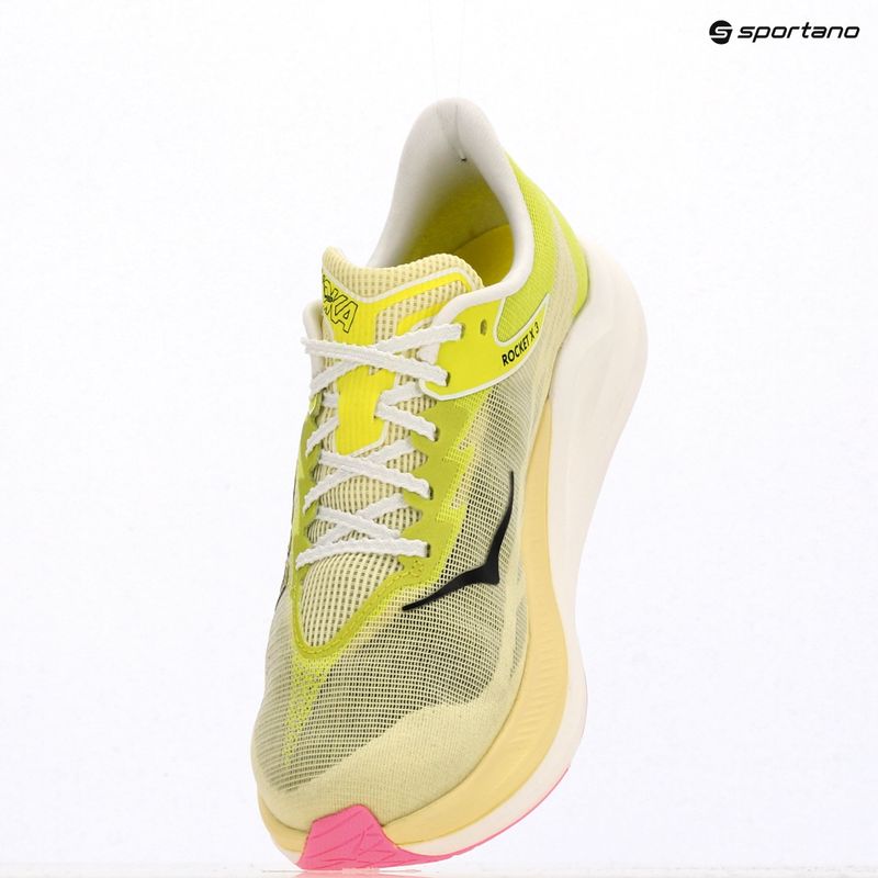 Обувки за бягане HOKA Rocket X 3 sunlight/neon hoka citrus 13