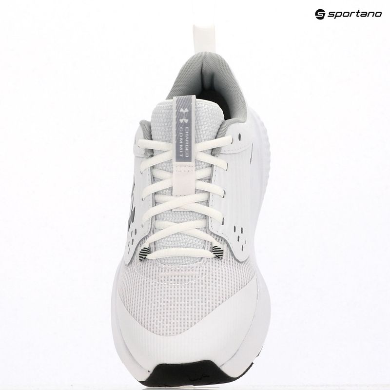 Мъжки обувки за тренировка Under Armour Commit 4 white/mod grey/forest green 9