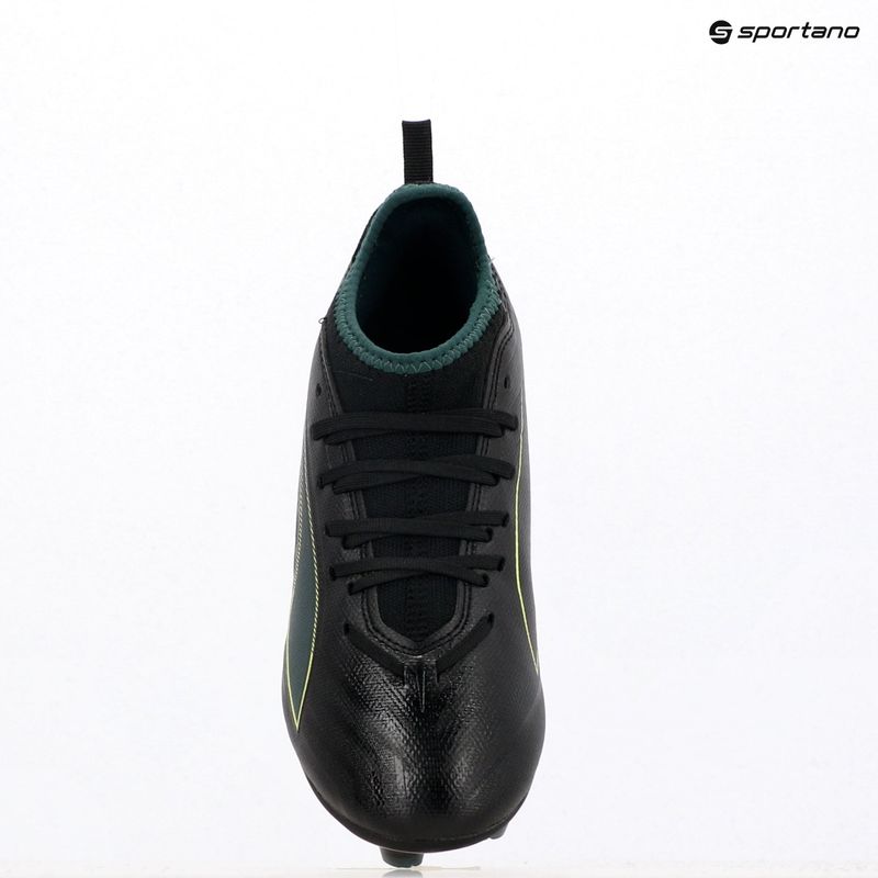 PUMA Ultra 6 Match FG/AG Jr детски футболни обувки puma black/fizzy light/green terrain 11