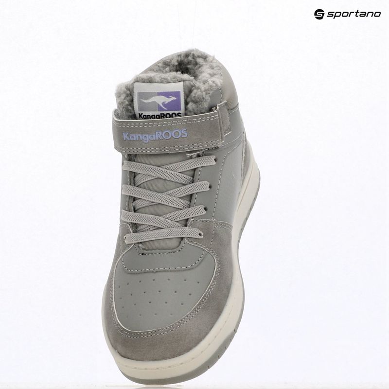 KangaROOS K-CP Bound Mid EV ultimate grey/lavendin детски обувки 9
