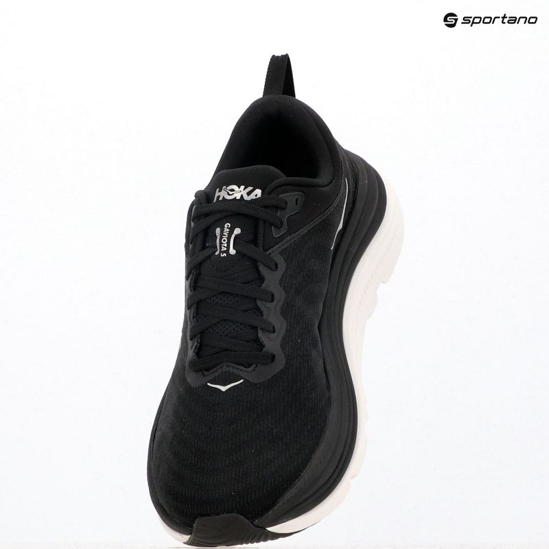 Мъжки обувки за бягане HOKA Skyflow Wide black/white 9