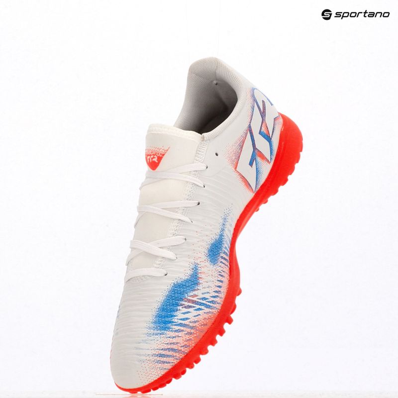 Мъжки футболни обувки PUMA Future 8 Play TT puma white/ puma black/glowing red 9