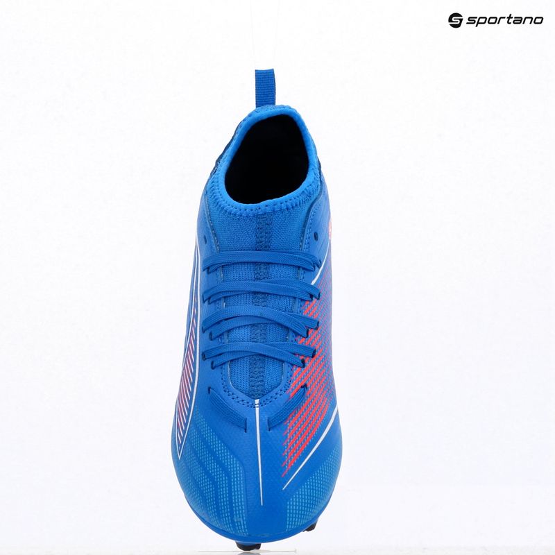 Детски футболни обувки PUMA Ultra 6 Match FG/AG Jr ultra blue/puma white/glowing red 11