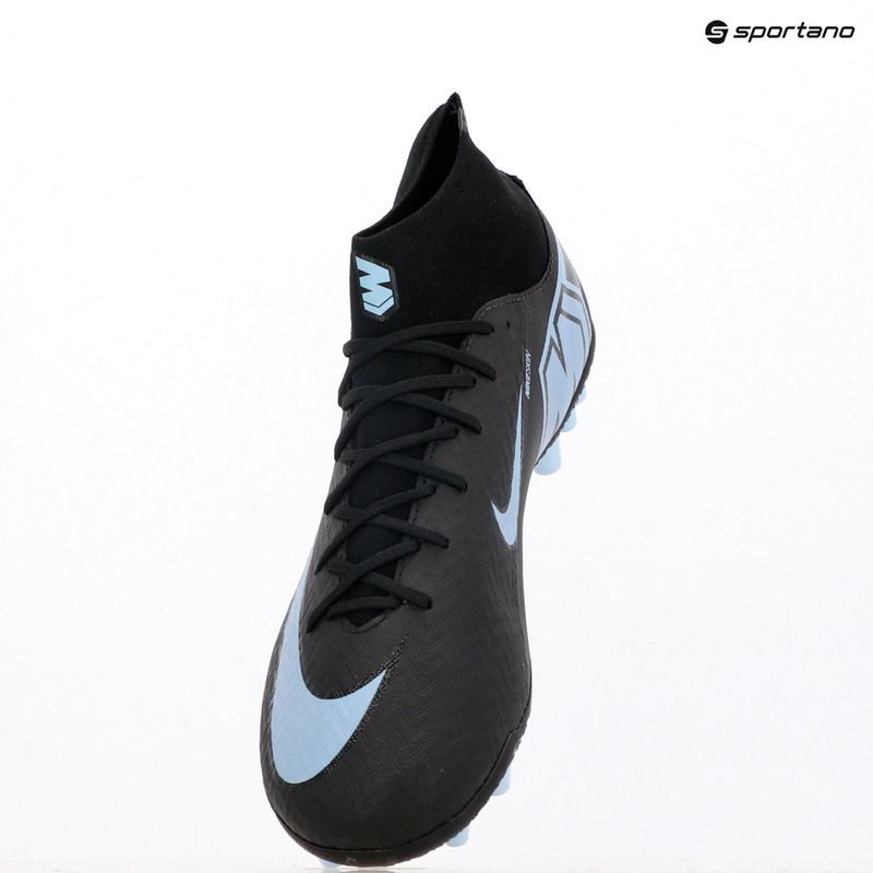 Мъжки футболни обувки Nike Mercurial Superfly 10 Academy AG black/ice blue 9