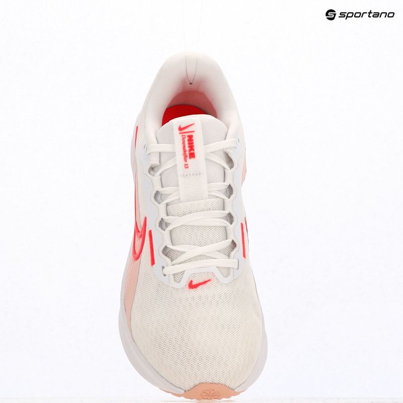 Дамски обувки за бягане Nike Downshifter 13 astronomy white / bright crimson / washed coral 12