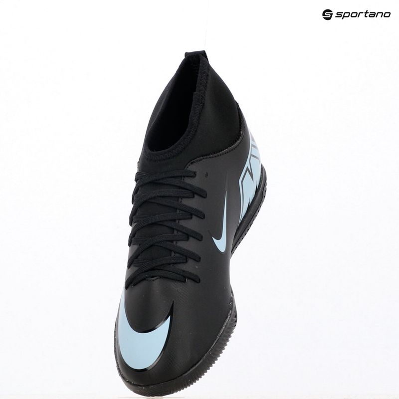 Детски футболни обувки Nike Mercurial Superfly 10 Club black/ice blue 18