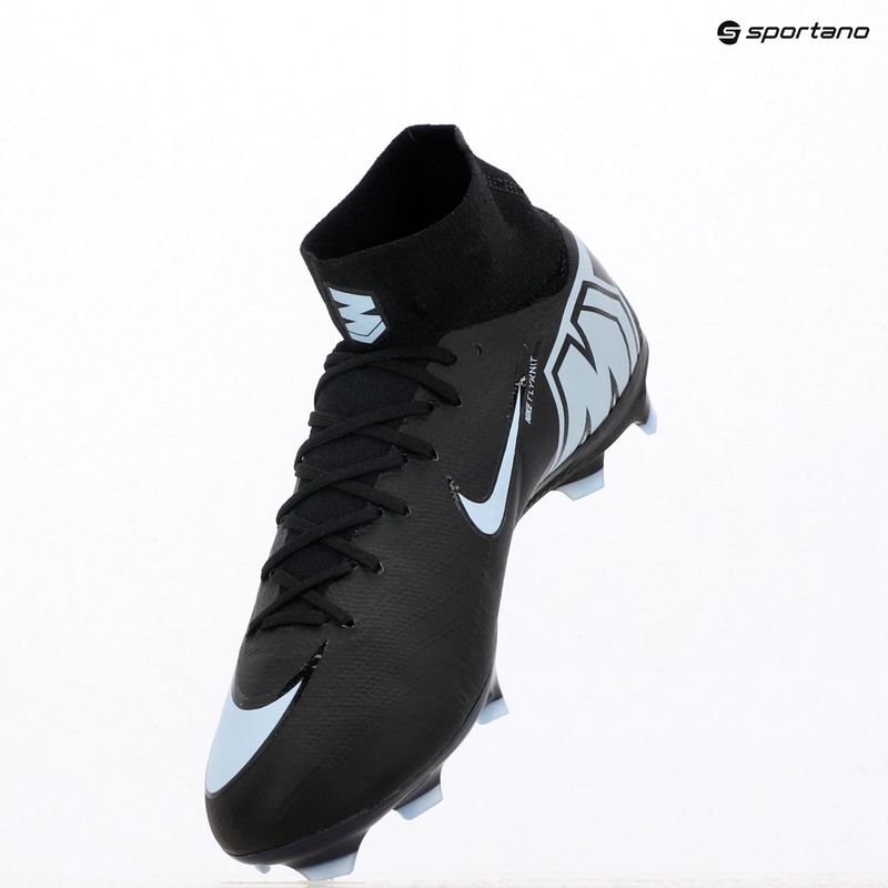 Мъжки футболни обувки Nike Mercurial Superfly 10 Pro FG black/ice blue 18