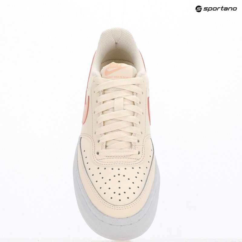 Дамски обувки Nike Court Vision Alta pale ivory/washed coral/white 9