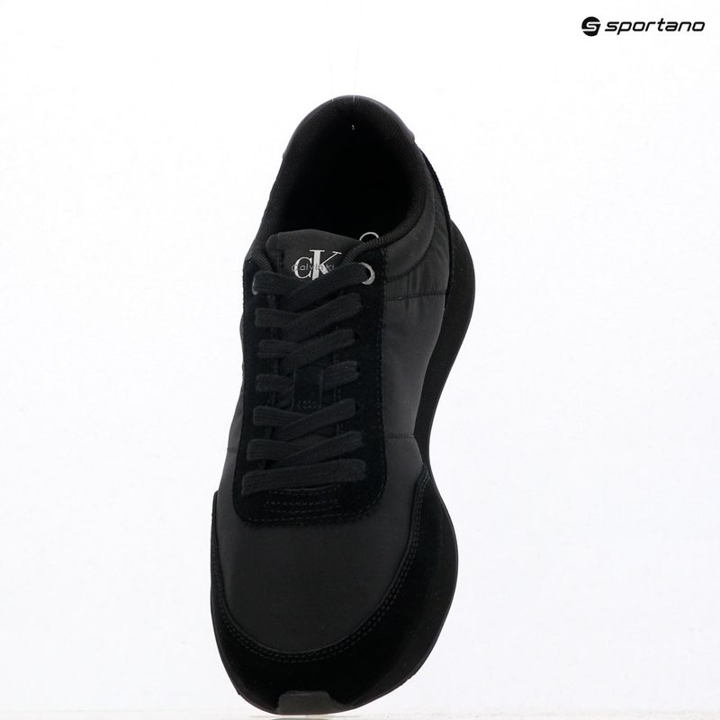 Мъжки обувки Calvin Klein YM0YM01361 Retro Runner Essential MIX MAT triple black 9