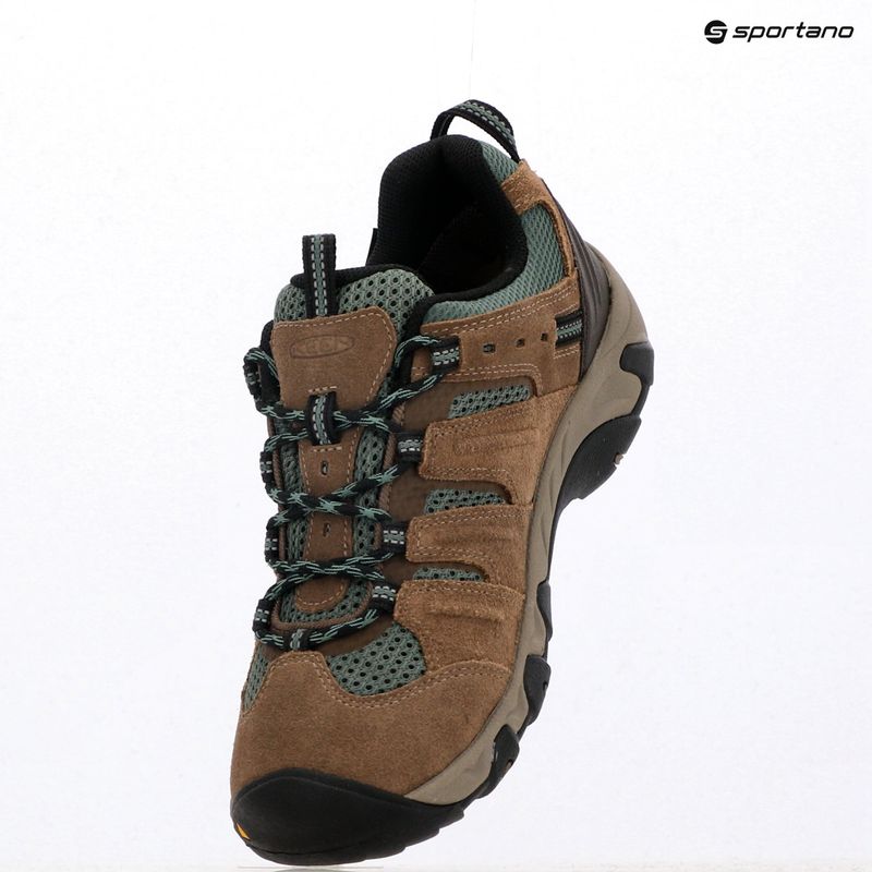 Дамски обувки за трекинг KEEN Headout Waterproof shitake/dark forest 9