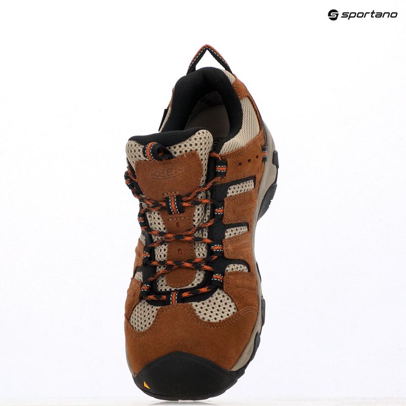 Мъжки обувки за трекинг KEEN Headout Waterproof bison/fossil orange 11