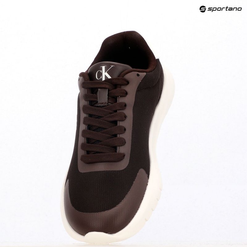 Дамски обувки Calvin Klein YW0YW01750 3 Eva Runner Mesh MG brown out/green haze 9