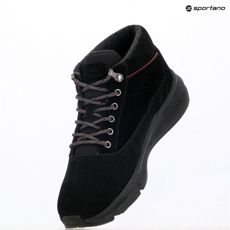 Мъжки кецове Tommy Hilfiger W Nbk Sde Hybrid BDS black 9