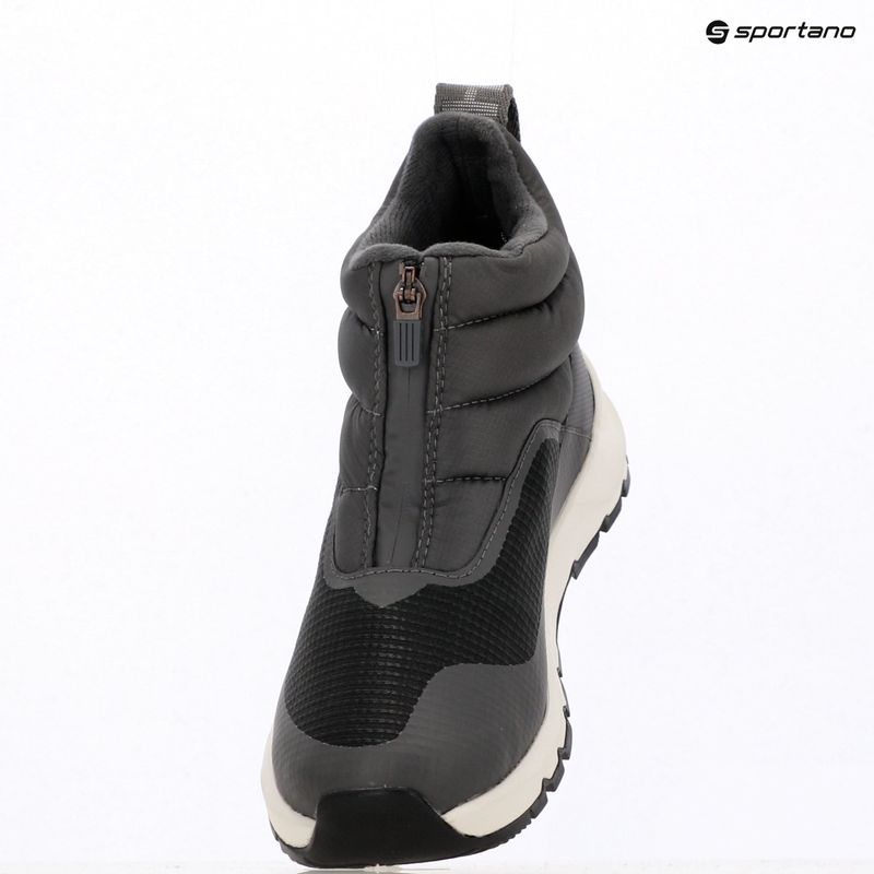 Дамски ботуши за сняг The North Face Thermoball Progressive Zip II Wp anthracite grey/white ash 16