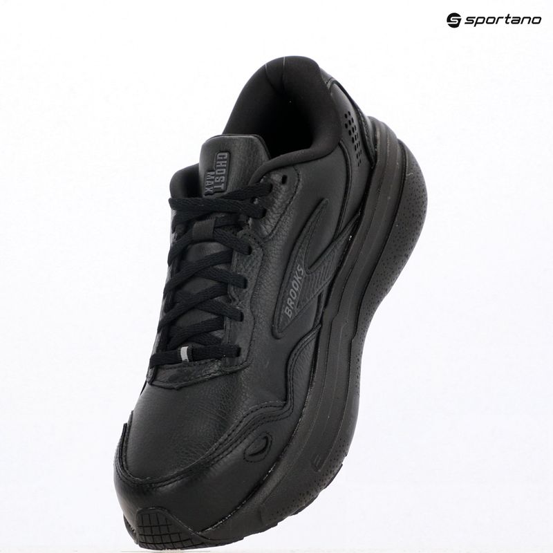 Мъжки обувки Brooks Ghost Max Leather black/black 16