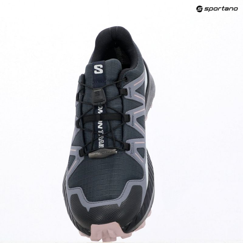 Дамски обувки за бягане Salomon Speedcross Peak GTX blue nights / grisaille / nirvana 12