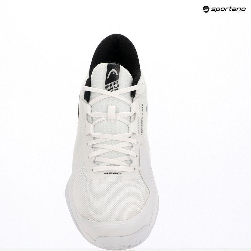 Обувки за скуош HEAD Sprint Team 4.0 Indoor white/black 11