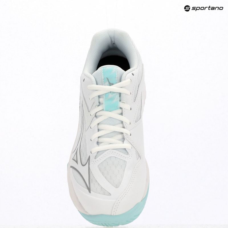 Дамски обувки за волейбол Mizuno Thunder Blade Z white/blue tint 15