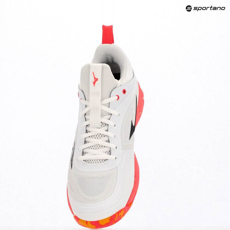 Обувки за волейбол Mizuno Wave Luminous 3 white/fiery coral 2/citrus 15