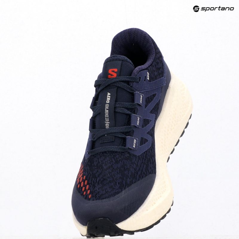 Дамски обувки за бягане Salomon Aero Glide 3 Gravel astral aura/vanilla ice/haute red 10