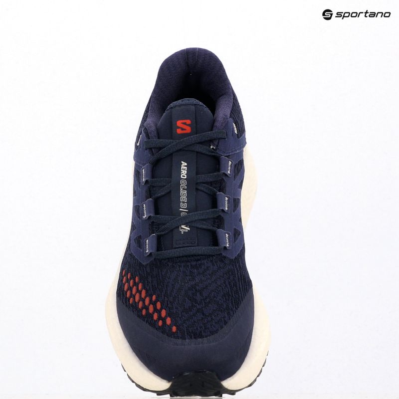 Мъжки обувки за бягане Salomon Aero Glide 3 Gravel astral aura/vanilla ice/haute red 14