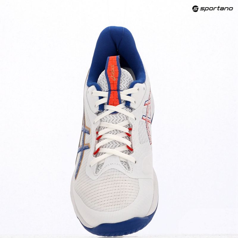 Мъжки обувки за волейбол ASICS Netburner Ballistic FF 4 white/asics blue 10