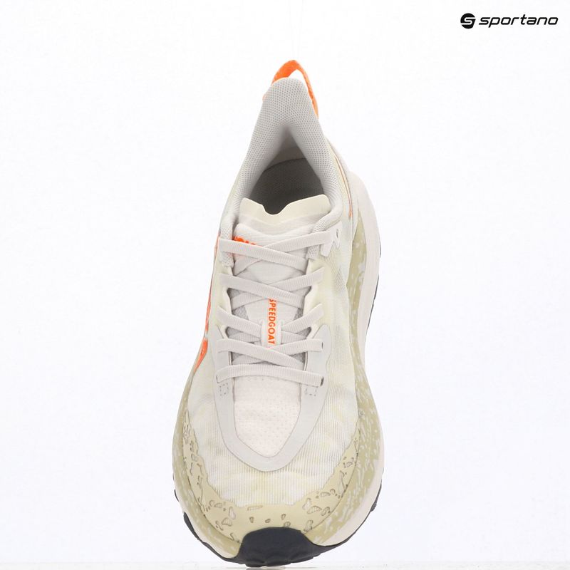 Мъжки обувки за бягане HOKA Speedgoat 6 white/neon tangerine 17