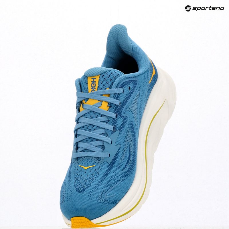 Мъжки обувки за бягане HOKA Clifton 10 Wide alpine blue/foggy night 17