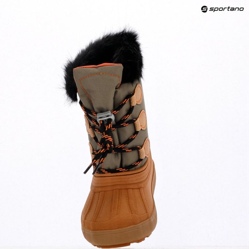 Детски ботуши за сняг BOATILUS Nippy 02 Sint. Leather pumpkin 9