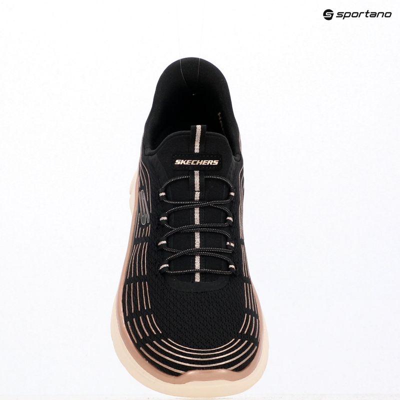 Дамски обувки SKECHERS Summits Plus Soft Luster black/rose gold 15