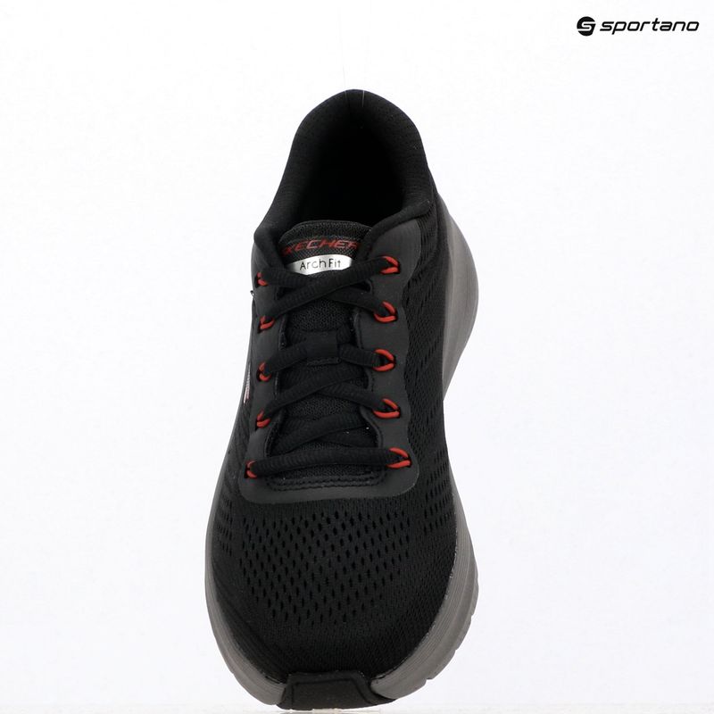 Мъжки обувки SKECHERS Arch Fit 2.0 black/red 13