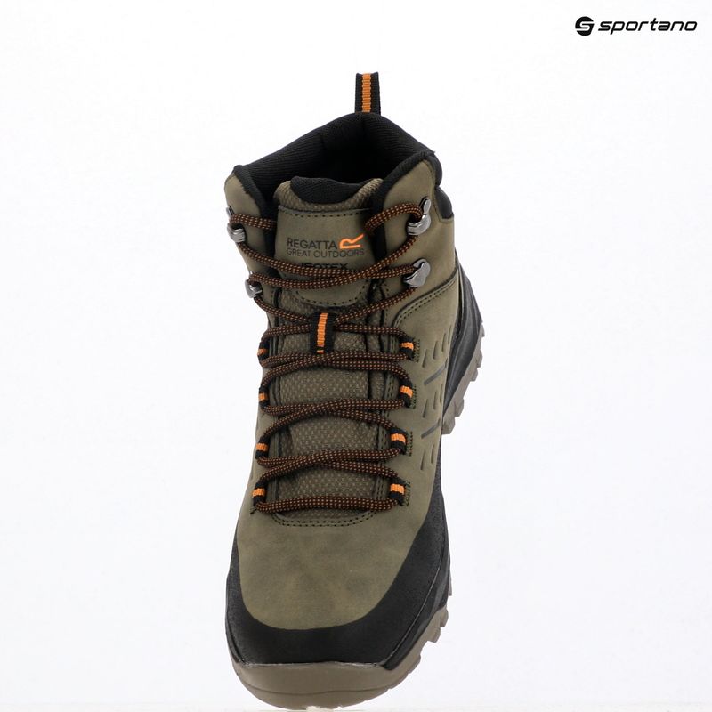 Мъжки обувки за трекинг REGATTA Blake olive night/pumpkin spice 19