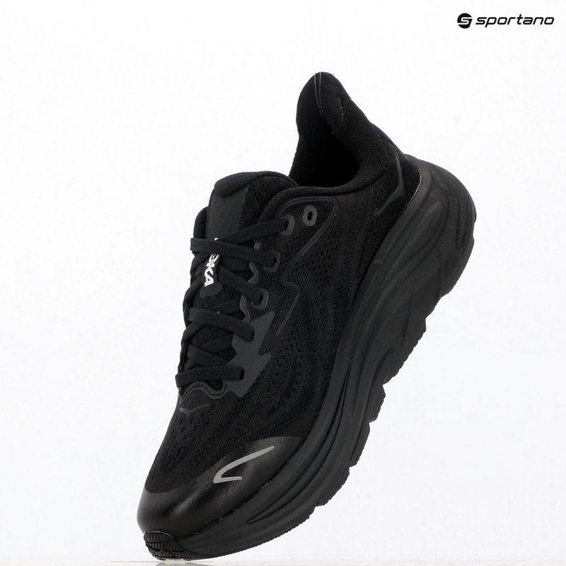 Детски обувки за бягане HOKA Clifton 10 black/black 17