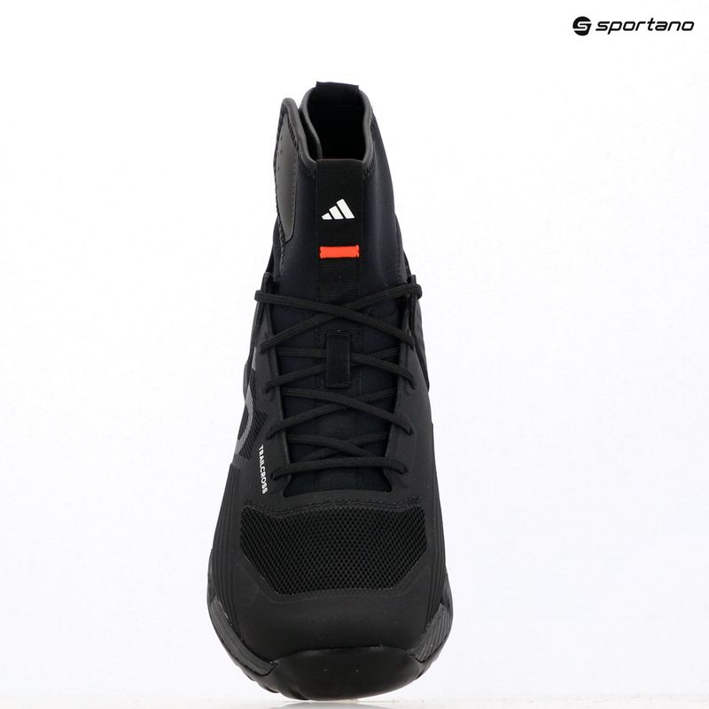Мъжки обувки с платформа за колоездене adidas FIVE TEN Trailcross GTX core black/grey three/solar red 9