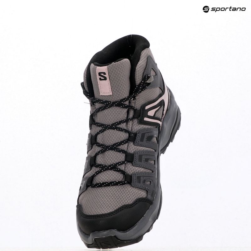 Дамски обувки за трекинг Salomon Extegra GTX Mid henna/run raisin/mahogany rose 15