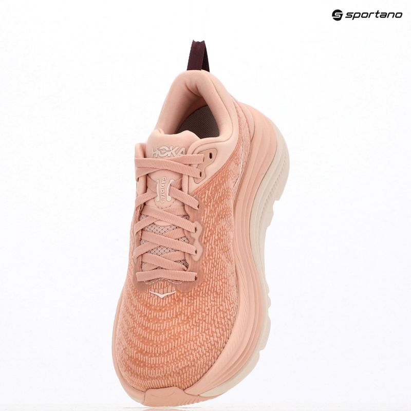 Дамски обувки за бягане HOKA Gaviota 5 rose latte/rose cream 18