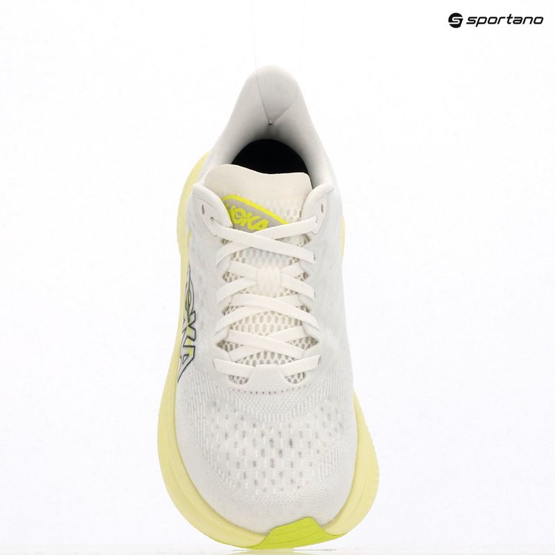 Дамски обувки за бягане HOKA Mach 6 white/neon hoka citrus 18