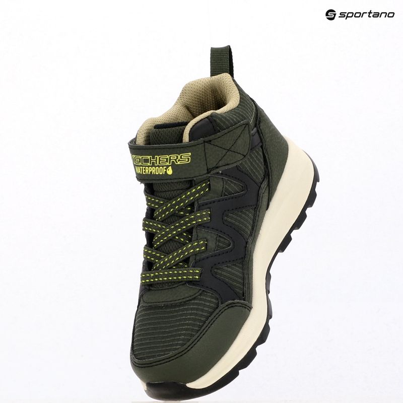 Детски обувки SKECHERS Storm Blazer Drizzle Squad olive/black 15