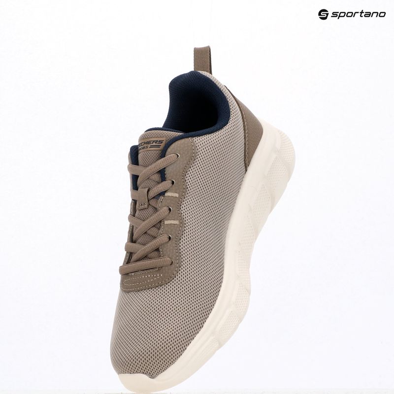 Мъжки обувки Skechers Bobs Sport B Flex Icy Edge taupe 7