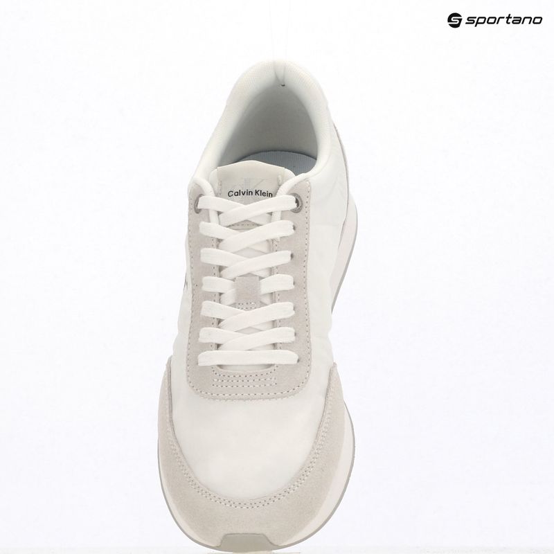 Мъжки обувки Calvin Klein YM0YM01361 Retro Runner Ess Mix Mat triple bright white 9